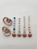 Chewie Clip Silicone Beads Zoo/Sea
