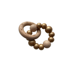 Blushing Bow Engraved Rattle