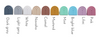 Speenkoord met naam: Somewhere over the rainbow | 9 kleuren