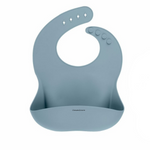 Silicone Bib | Dusty Blue - Chewies&more