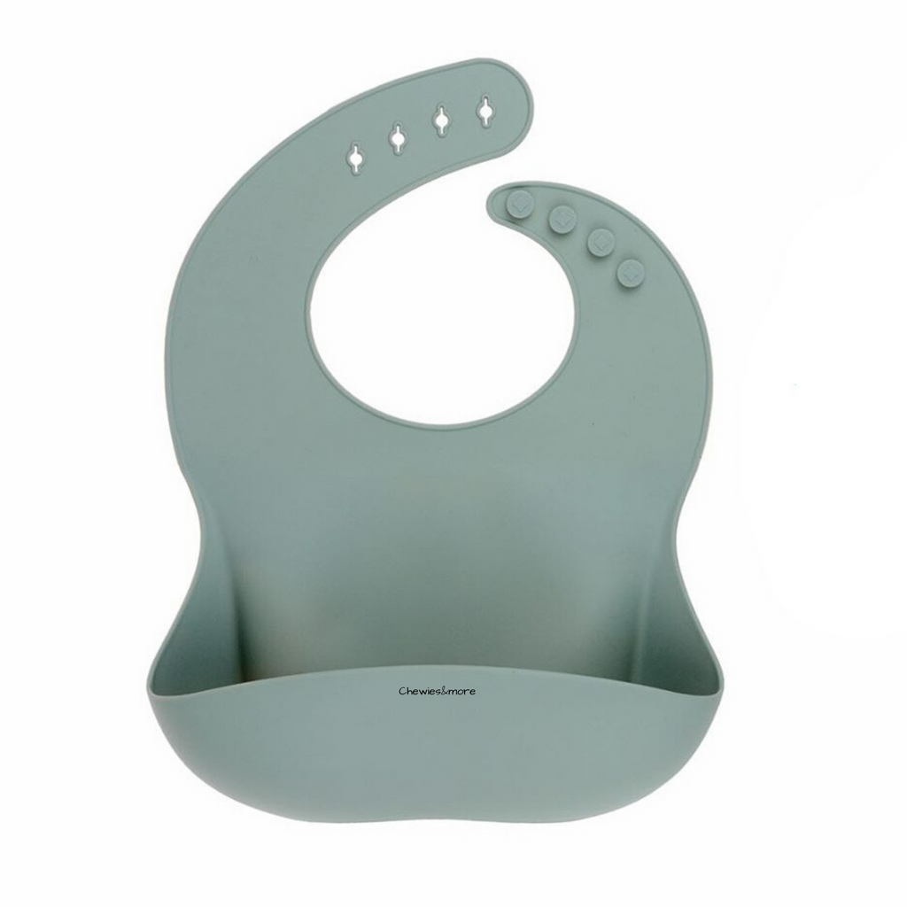 Silicone Bib | Sage - Chewies&more