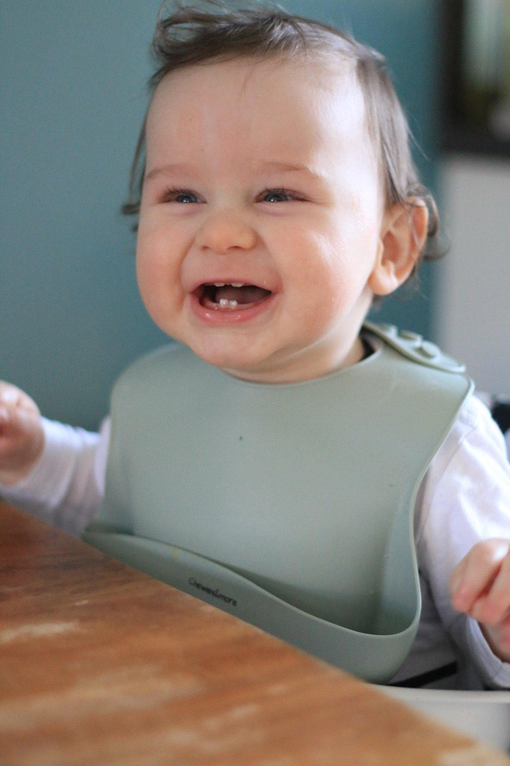 Silicone Bib | Sage - Chewies&more