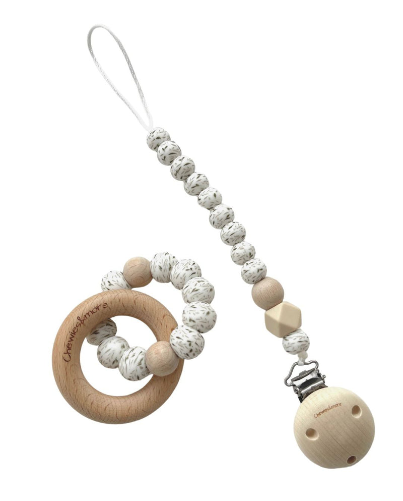 Mon Fleur Twig : Chewie Basic Rattle Mini & Clip