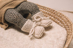 Knitted Baby Booties | Off White