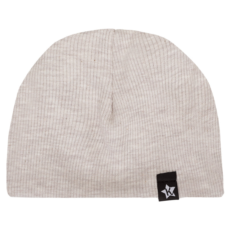 Mutsje | Small Soft Rib beige melange