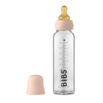 BIBS baby glazen fles complete set latex - 225ml -